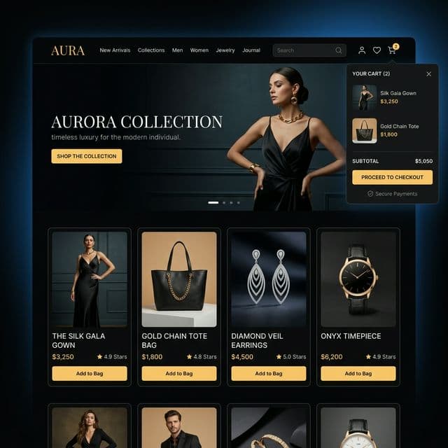 Email campaign interface visual with a highlighted call to action